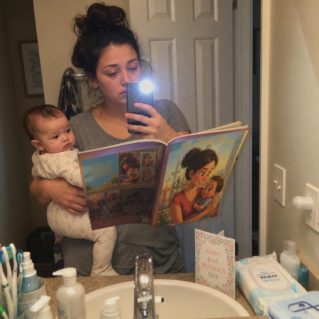 Hannah W. with their custom comic